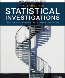 solution manuals for intermediate statistical investigations 1st edition by nathan tintle