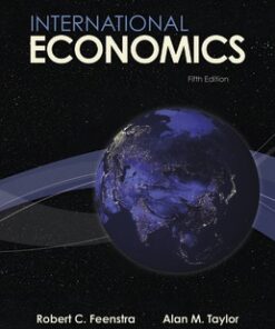 solution manuals for international economics fifth edition by robert feenstra