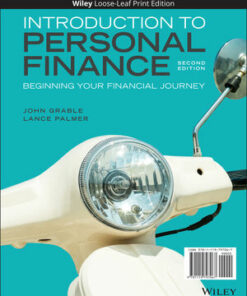 solution manuals for introduction to personal finance beginning your financial journey 2nd edition john e. grable