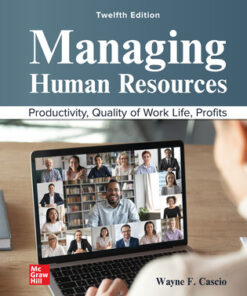 solution manuals for managing human resources 12e by wayne cascio