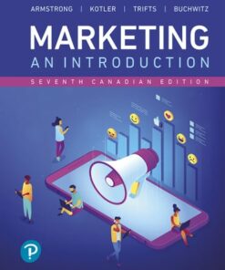 solution manuals for marketing an introduction seventh canadian edition 7e gary armstrong