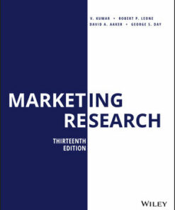 solution manuals for marketing research 13th edition v. kumar