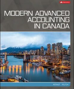 solution manuals for modern advanced accounting in canada 9e darrell herauf