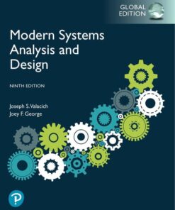 solution manuals for modern systems analysis and design global edition 9th edition joe valacich