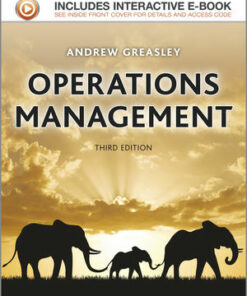 solution manuals for operations management 3rd edition andrew greasley