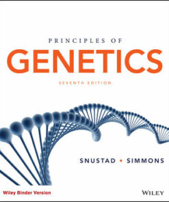 solution manuals for principles of genetics 7th edition d. peter snustad