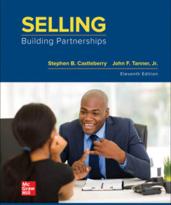 solution manuals for selling building partnerships 11th edition by stephen castleberry