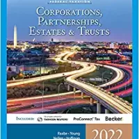 solution manuals for south western federal taxation 2022 corporations partnerships estates and trusts 45th edition william a. raabe