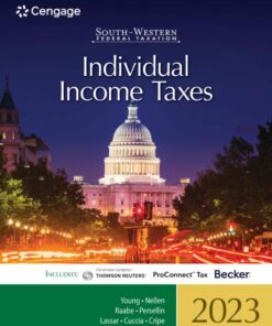 solution manuals for south western federal taxation 2023 individual income taxes 46th edition by james c. young