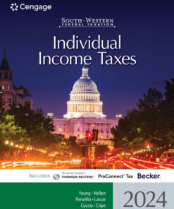 solution manuals for south western federal taxation 2024 individual income taxes 47th edition james c. young