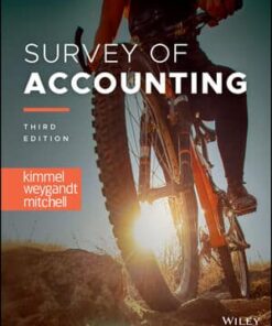 solution manuals for survey of accounting 3rd edition