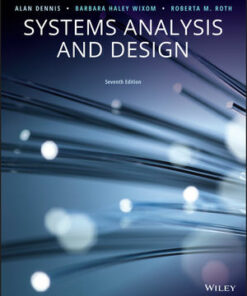 solution manuals for systems analysis and design 7th edition alan dennis