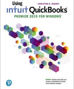 solution manuals for using intuit quickbooks premier 2019 for windows christine heaney