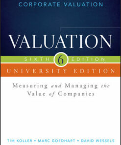 solution manuals for valuation measuring and managing the value of companies university edition 6th edition mckinsey