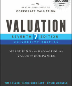 solution manuals for valuation measuring and managing the value of companies university edition 7th edition mckinsey company inc