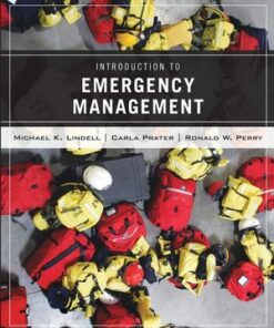 solution manuals for wiley pathways introduction to emergency management michael k. lindell