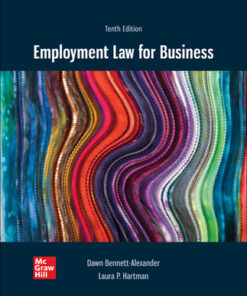 test bank employment law for business 10th edition dawn bennett alexander