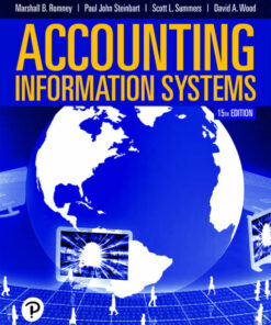 test bank for accounting information systems 15th edition marshall b romney