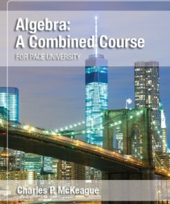 test bank for algebra a combined course for pace university charles p. mckeague