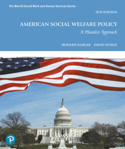 test bank for american social welfare policy a pluralist approach 9th edition howard karger