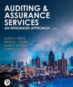 test bank for auditing and assurance services 18th edition