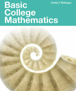 test bank for basic college mathematics charles p. mckeague