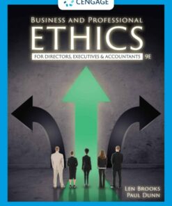 test bank for business and professional ethics 9th edition