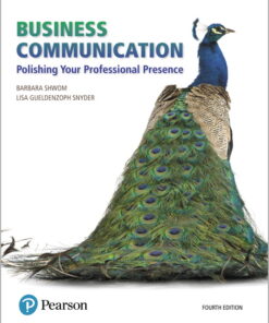 test bank for business communication polishing your professional presence 4th edition barbara g. shwom 1