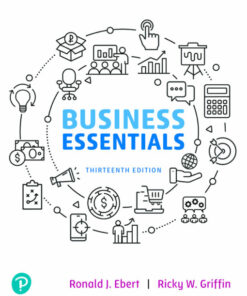 test bank for business essentials 13th edition ronald j. ebert