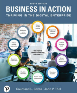 test bank for business in action 9th edition courtland l bovee