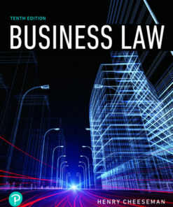 test bank for business law 10th edition cheeseman