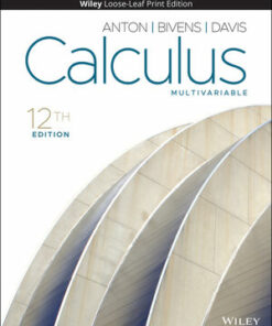 test bank for calculus multivariable 12th edition howard anton