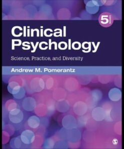 test bank for clinical psychology science practice and diversity fifth edition by andrew m. pomerantz