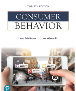 test bank for consumer behavior 12th edition leon schiffman