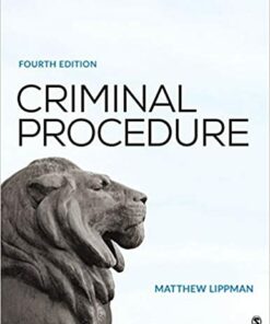 test bank for criminal procedure fourth edition by matthew lippman