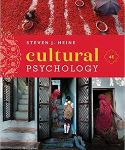 test bank for cultural psychology fourth edition by steven j heine