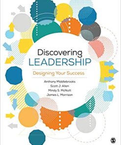 test bank for discovering leadership designing your success first edition by anthony middlebrooks scott j. allen mindy s. mcnutt and james l. morrison