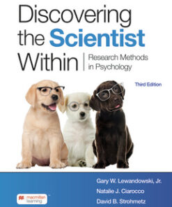 test bank for discovering the scientist within research methods in psychology third edition