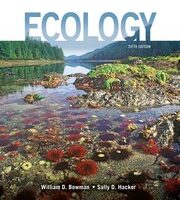 test bank for ecology. 5th edition. william d. bowman