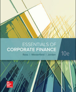 test bank for essentials of corporate finance 10th edition by stephen ross and randolph westerfield and bradford jordan