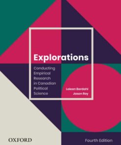 test bank for explorations conducting empirical research in canadian political science 4e berdahl roy