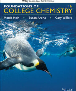 test bank for foundations of college chemistry 15th edition morris hein