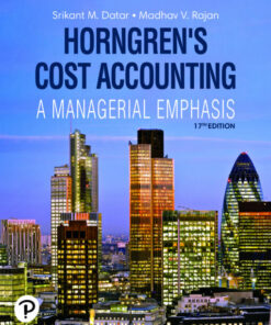 test bank for horngrens cost accounting17th edition srikant m. datar