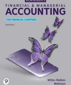 test bank for horngrens financial managerial accounting the financial chapters 8th edition