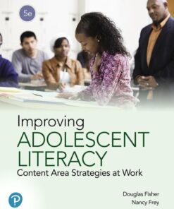 test bank for improving adolescent literacy content area strategies at work 5th edition douglas fisher