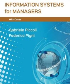 test bank for information systems for managers 3.0 by gabriele piccoli