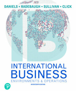 test bank for international business 17th edition john d. daniels