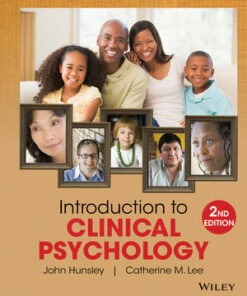 test bank for introduction to clinical psychology an evidence based approach 2nd edition john hunsley