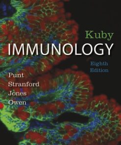 test bank for kuby immunology eighth edition jenni punt