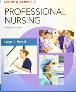 test bank for leddy peppers professional nursing 9th edition lucy hood